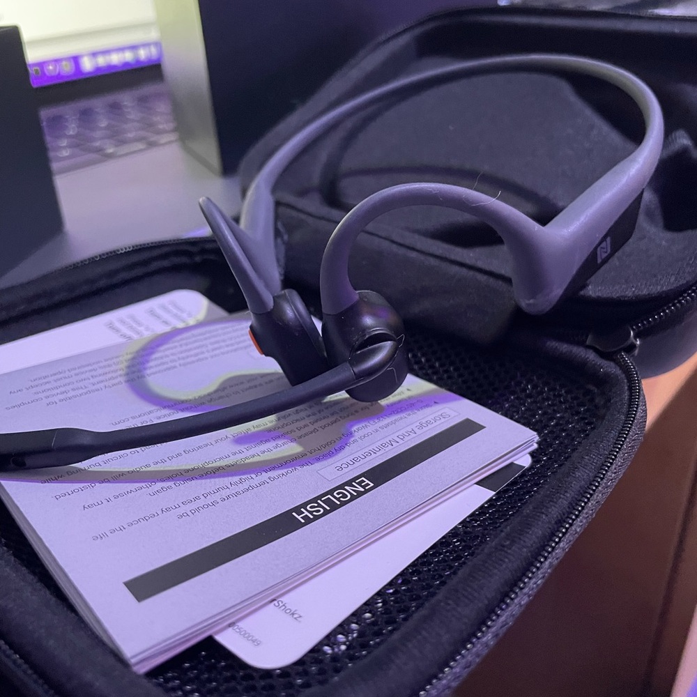 Aftershockz OpenComm Bone Conduction Headphones